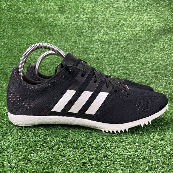 Adidas Adizero Avanti Boost  Sz 8.5 Track Field Spikes Cleats Black White CG3831 main image 11